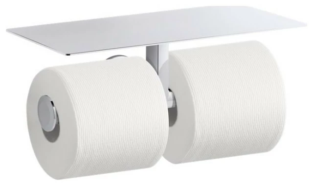 Flash Sale ๐ฏ Kohler Components Covered Double Toilet Tissue Holder, Polished Chrome ๐งจ