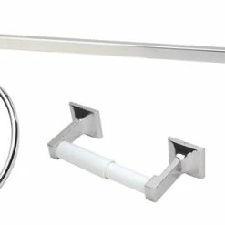 Deals 🌟 Hardware House Sunset Collection 4-Piece Bath Set, Chrome 🎁