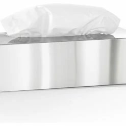 Coupon ⭐ Blomus Nexio Stainless Steel Tissue Holder, Polished Stainless Steel 👏