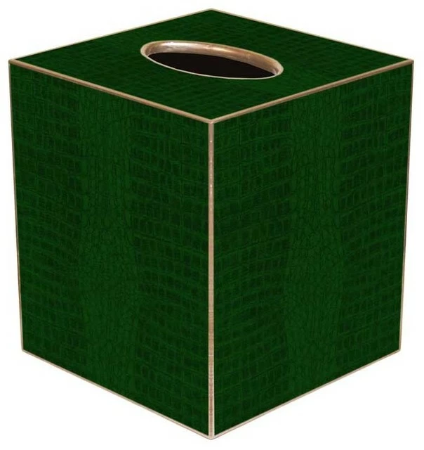 Best reviews of ๐ Marye-Kelley TB2620 - Green Crock Tissue Box Cover ๐