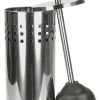 Best deal ✨ Home Basics Brushed Stainless Steel Toilet Plunger ⌛
