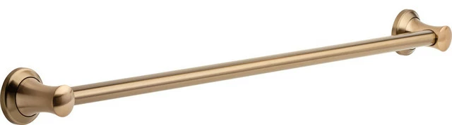Hot Sale ๐ Delta Faucet Delta 36" Bath Safety Transponder Grab Bar, Champagne Bronze ๐