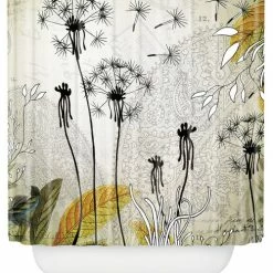 Best reviews of 👍 Deny Designs Iveta Abolina Little Dandelion Shower Curtain 😍