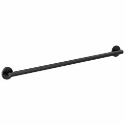 Wholesale 🎁 Delta Faucet Delta Pivotal 42" Contemporary Decorative ADA Grab Bar, Matte Black, 41842-BL 😉
