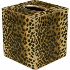 New ✔️ Marye-Kelley TB1270 - Jaguar Tissue Box Cover ❤️