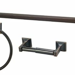 Hot Sale 👍 Hardware House Sunset Collection 4-Piece Bath Set, Classic Bronze ✔️